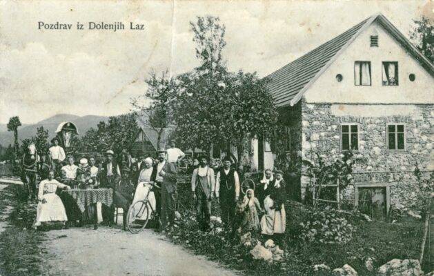 Dolenji Lazi Razglednica